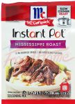 McCormick Instant Pot mississippi roast seasoning mix Center Front Picture