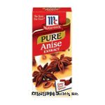 McCormick Extract Pure Anise Center Front Picture