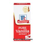 McCormick Pure Vanilla Extract Premium 100% Pure Center Front Picture