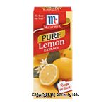 McCormick Extract Pure Lemon Center Front Picture