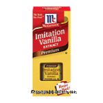 McCormick Pure Vanilla Extract Imitation Premium Center Front Picture