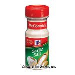 Mc Cormick  garlic salt Center Front Picture