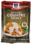 McCormick Gravy Mix Country Original Center Front Picture