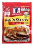 McCormick Bag 'n Season pot roast cooking bag & seasoning mix Center Front Picture