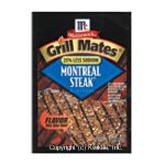 McCormick Grill Mates Montreal Steak 25% Less Sodium Center Front Picture