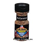 Bottle Blends Grill Mates Seasoning Montreal Steak 25% Less Sodium Center Front Picture