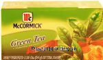 McCormick  green tea with tangerine flavor, 25-tea bags Center Front Picture