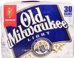 Old Milwaukee  light beer 30 12-ounce cans Center Front Picture