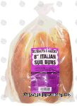 Russo's Bakery  8-inch italian sub buns, 6-count Center Front Picture