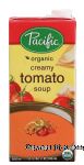 Pacific Soup Organic Creamy Tomato Center Front Picture