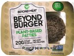 Beyond Meat  plant-based patties, 2 patties, frozen tray Center Front Picture