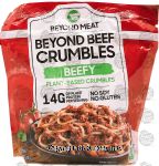 Beyond Meat  beefy plant-based crumbles, frozen bag Center Front Picture