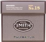 Steven Smith Teamaker Blend No. 18 Brahmin, full leaf Indian Assam, select ceylon and china black teas, 15-sachets Center Front Picture