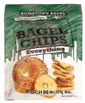 Hometown Bagel Bagel Chips chicago style bagel chips, everything Center Front Picture