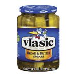 Vlasic Pickles Bread & Butter Spears Mildly Sweet & Spicy Center Front Picture