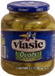 Vlasic Pickles Ovals Hamburger Dill Chips Center Front Picture