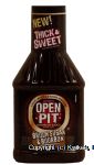 Open Pit Thick & Sweet brown sugar & bourbon barbecue sugar Center Front Picture