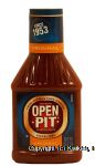 Open Pit Barbecue Sauce Original Center Front Picture