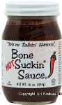 Bone Suckin'  hot barbeque sauce Center Front Picture