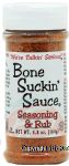 Bone Suckin' Sauce seasoned & rub Center Front Picture