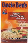 Uncle Ben's  brown instant rice Center Front Picture