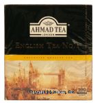 Ahmad Tea London englich tea No. 1, tagged tea bags Center Front Picture