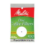 Melitta  Disc Coffee Filter, fits all percolators, 3 1/2