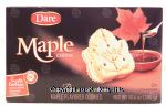 Dare Premium maple creme flavored cookies Center Front Picture