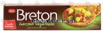 Dare Breton garden vegetable crackers, light tender-crisp texture Center Front Picture