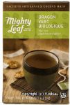 Mighty Leaf  organic green dragon whole leaf tea, light caffeine, 15 stitched pouches Center Front Picture