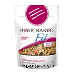 Bear Naked  triple berry crunch, all natural low sugar cereal Center Front Picture