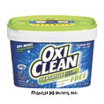 Oxi Clean  versatile stain remover for all machines including high efficiency, free of dye, perfume & chlorine Center Front Picture