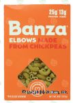 Banza  elbows pasta made from chickpeas Center Front Picture