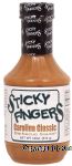 Sticky Fingers  carolina classic barbecue sauce Center Front Picture