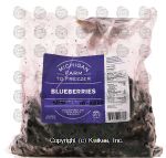 Michigan Farm to Freezer  blueberries, frozen resealable bag Center Front Picture