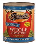 Borrelli  whole tomatoes, no salt added, gluten free Center Front Picture