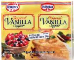 Dr. Oetker  original vanilla sugar 6-packets Center Front Picture