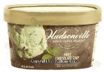 Hudsonville Midwest Crafted Creamery mint chocolate chip ice cream Center Front Picture