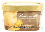 Hudsonville Midwest Crafted Creamery orange pineapple flavored ice cream Center Front Picture