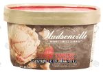 Hudsonville Midwest Crafted Creamery strawberry cheesecake ice cream Center Front Picture