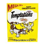 Whiskas Temptations chicken flavor cat treats Center Front Picture