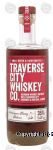 Traverse City Whiskey Co. American Cherry Edition bourbon whiskey infused with cherries, small batch, 35% alc. by vol. Center Front Picture