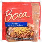 Boca Veggie Protein veggie ground crumbles Center Front Picture