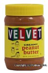 Velvet  creamy peanut butter Center Front Picture