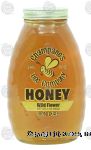 Champane's Bee Company  honey, wild flower, 100% pure Center Front Picture