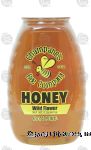 Champane's Bee Company  honey, wild flower, 100% pure Center Front Picture