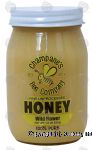 Champane's Bee Company  honey, wild flower, raw unprocessed Center Front Picture