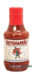 Ketchapeno  ketchup with spicy jalapenos nacho peppers Center Front Picture