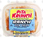 Pita Krunch  pita chips with ranch flavor Center Front Picture