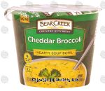 Bear Creek Country Kitchens cheddar broccoli hearty bowl soup Center Front Picture